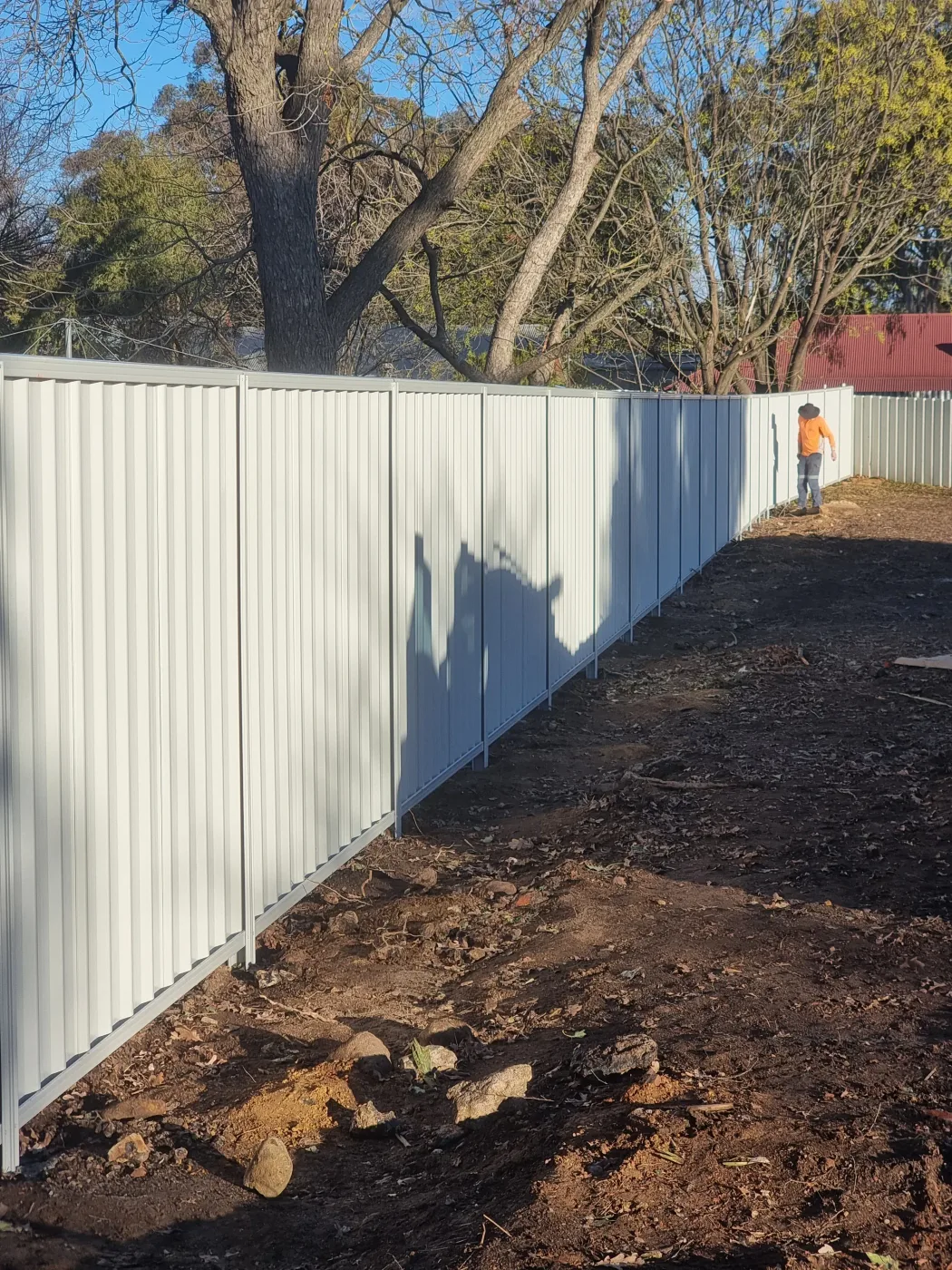 Fencing installation project
