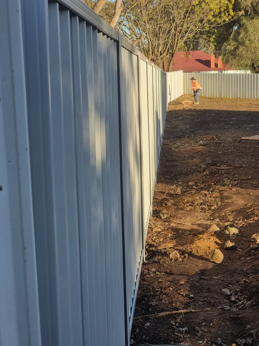 Fencing installation project