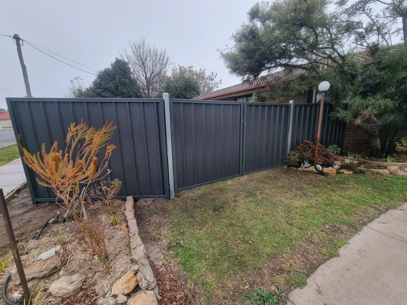 Fencing installation project