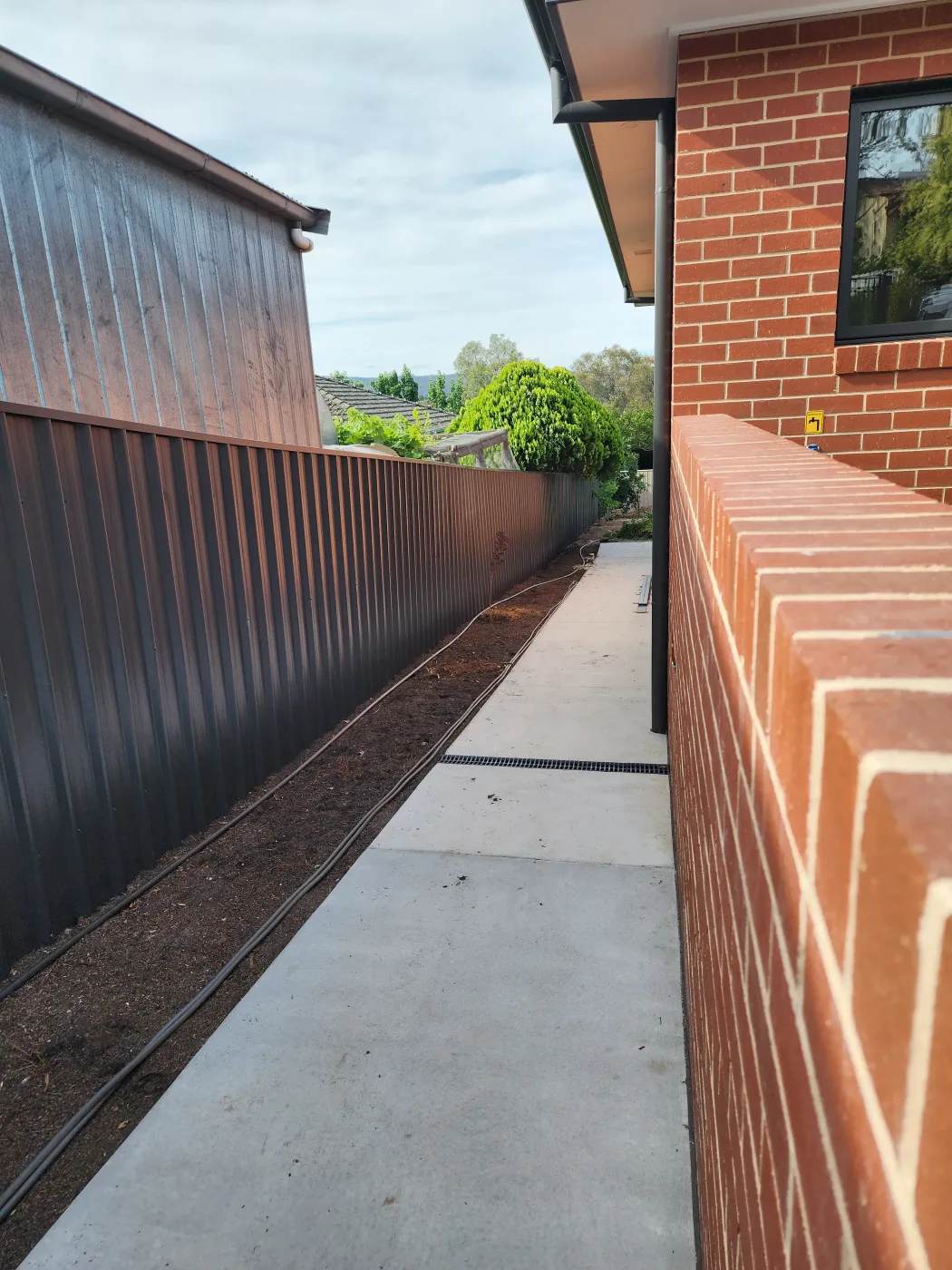 Fencing installation project