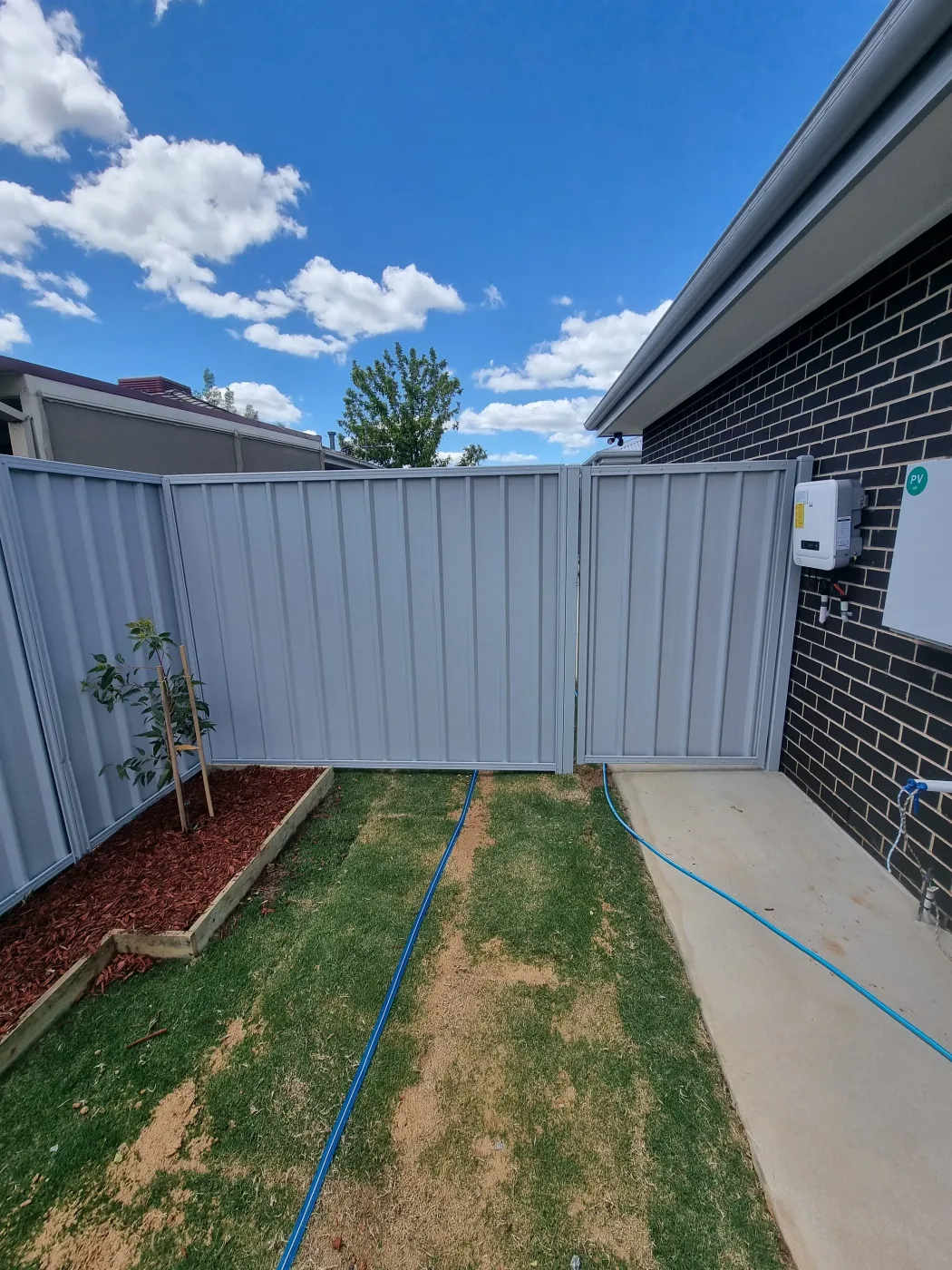 Fencing installation project