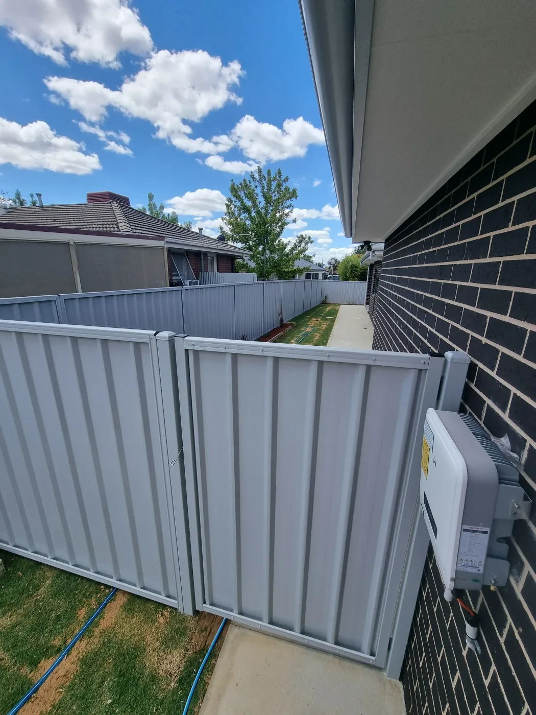 Fencing installation project