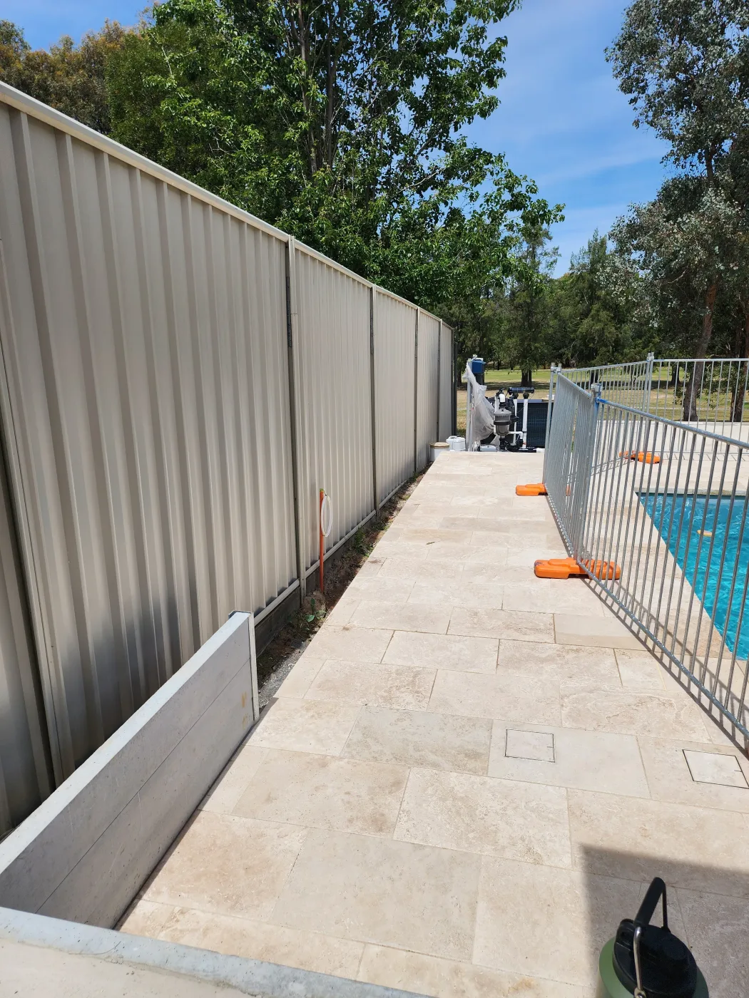 Fencing installation project