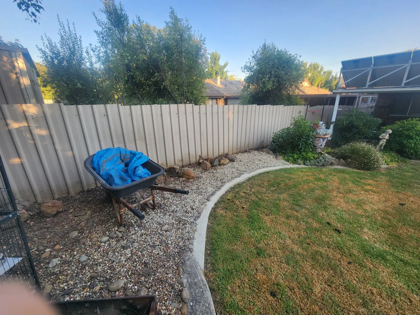 Fencing installation project