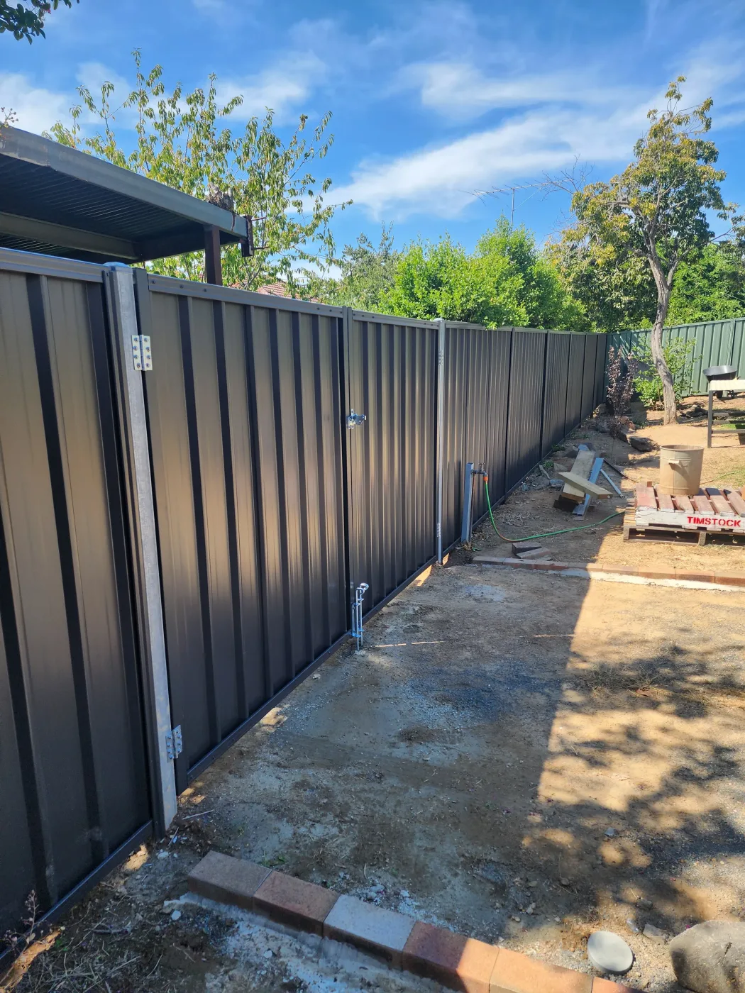 Custom gate installation