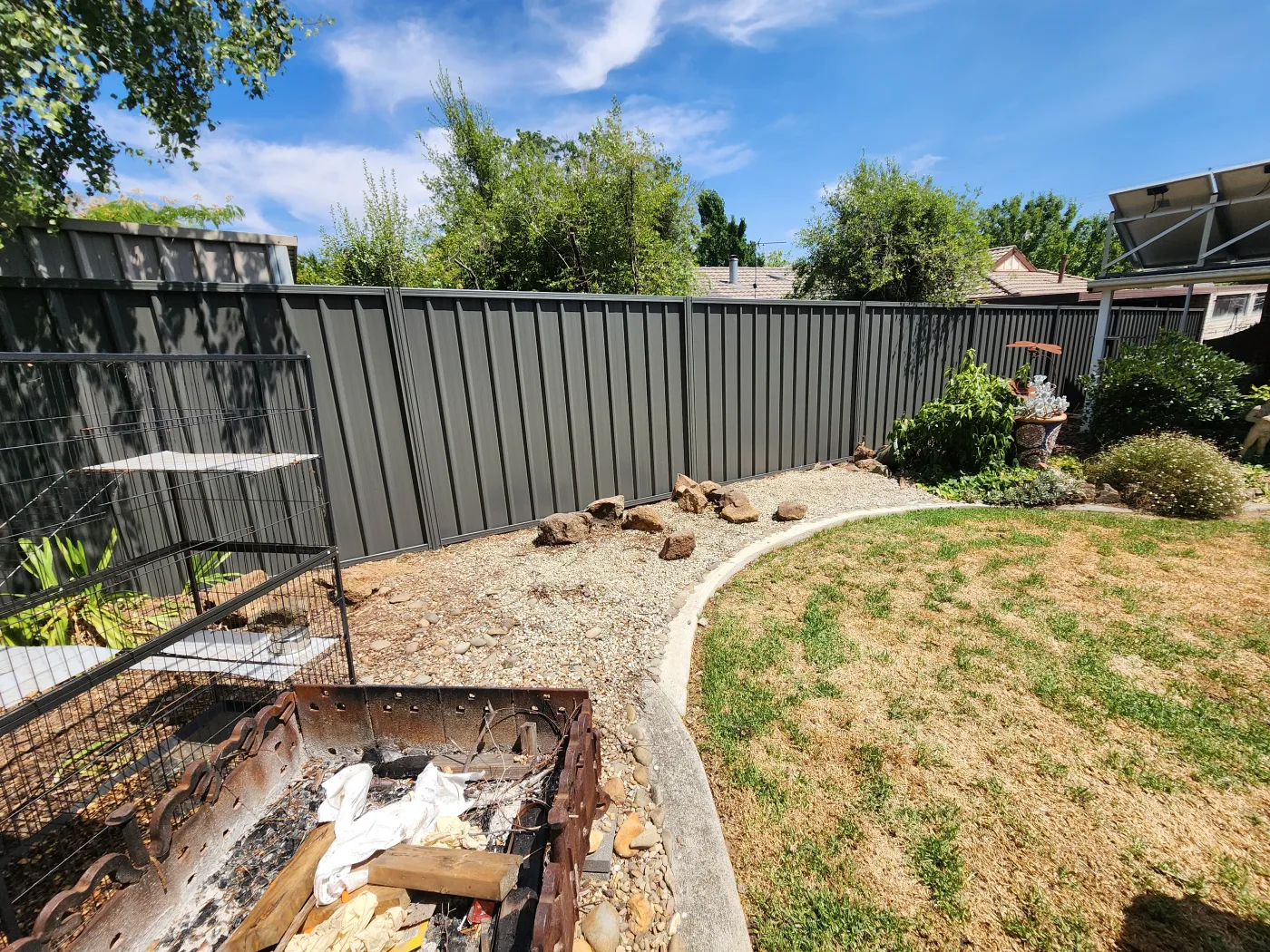 Fencing installation project