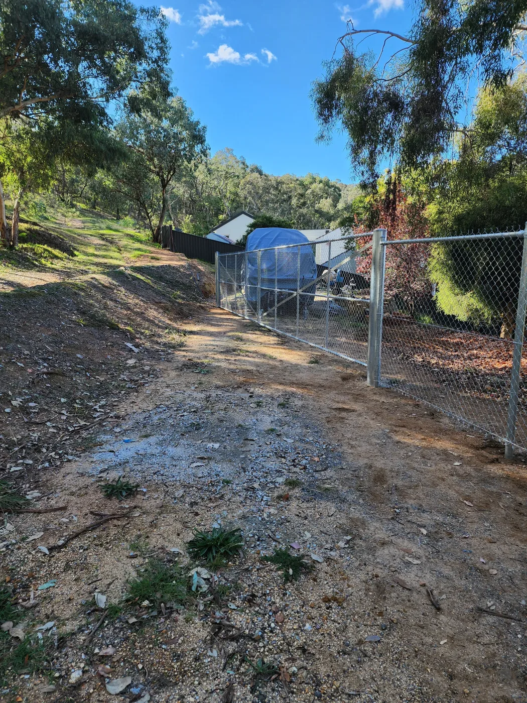 Fencing installation project